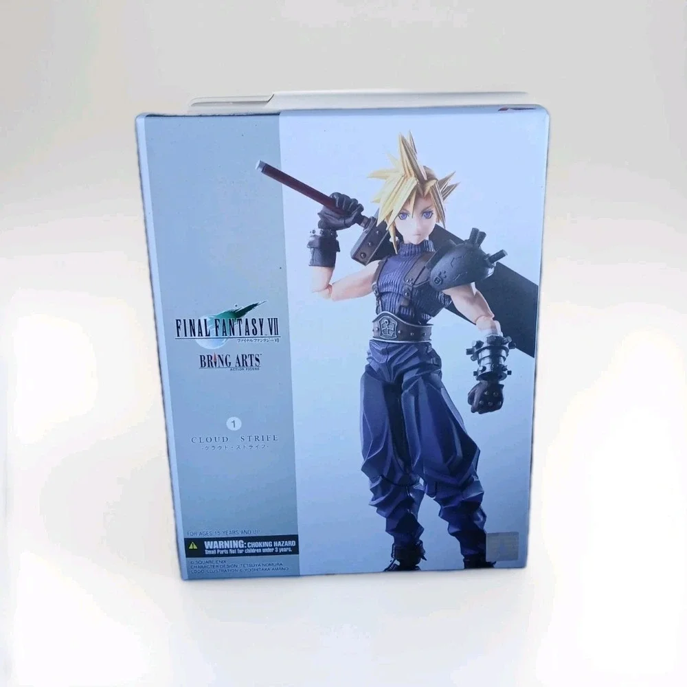 Final Fantasy VII Bring Arts Cloud Strife PVC‎ Action Figure Square Enix Japan